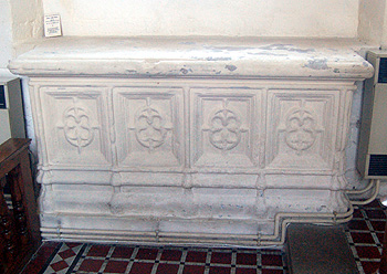 The tomb of Lady Jane Brereton March 2012